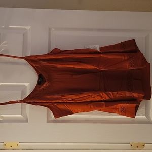 Ellos Orange tank/blouse.